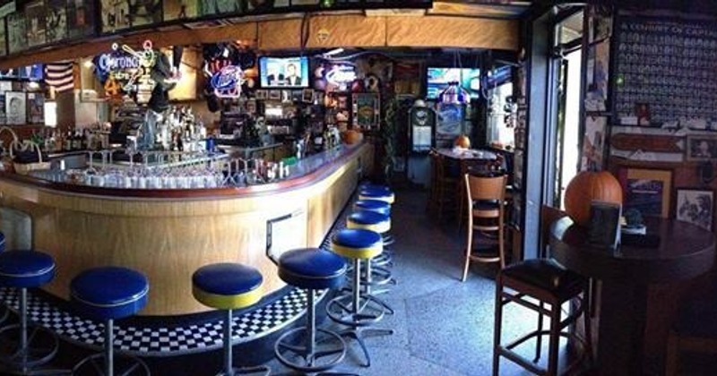 Interior, bar area