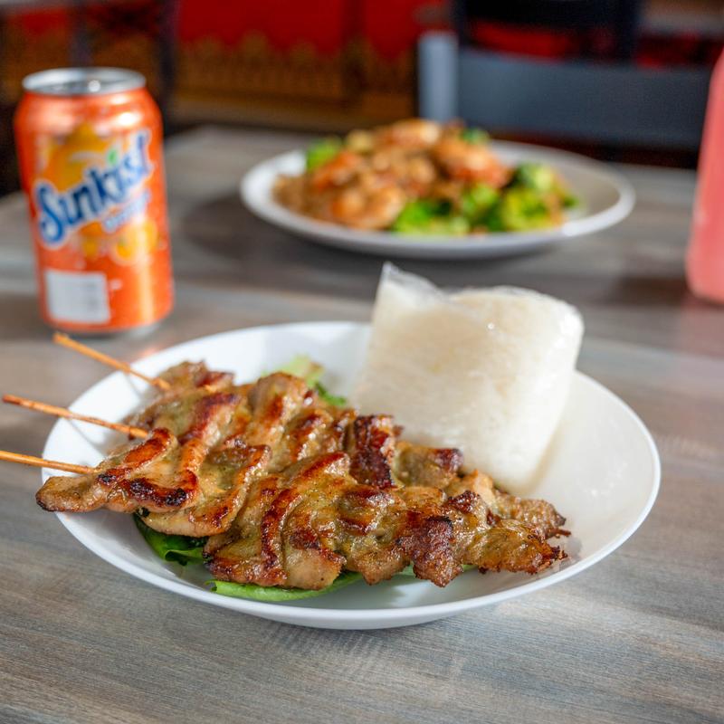 menu item 10 of 13, Thai BBQ Pork