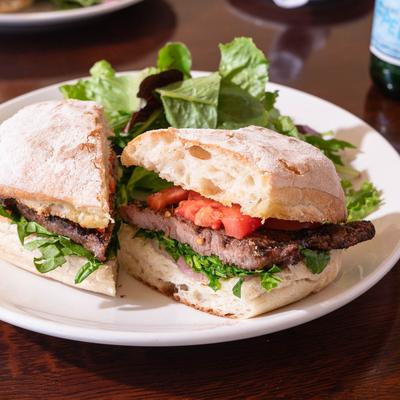 Steak Sandwich.