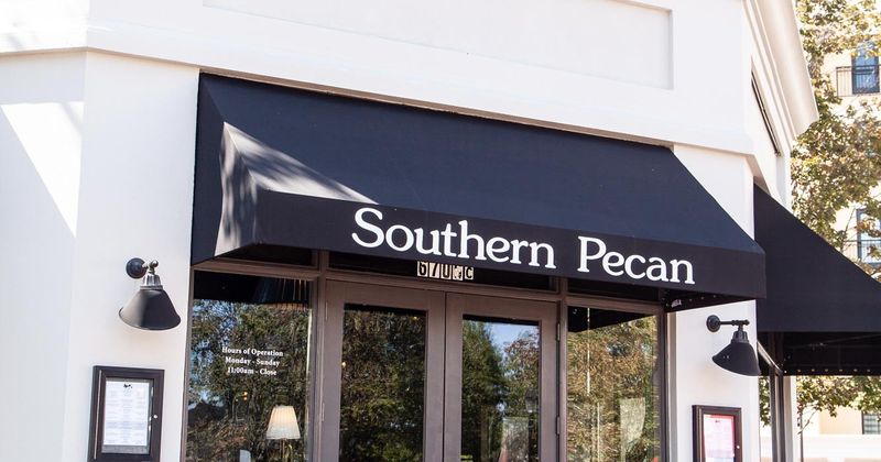 Exterior, Southern Pecan awning