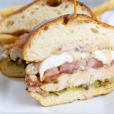 Blackened Chicken Sandwich.