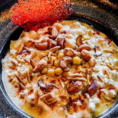 Fatteh dish.