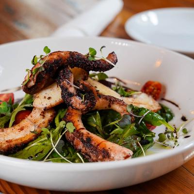 Grilled octopus