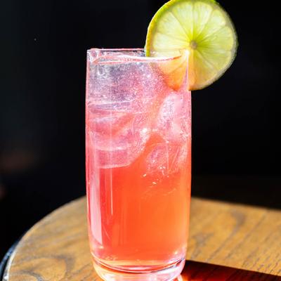 Cherry blossom cocktail