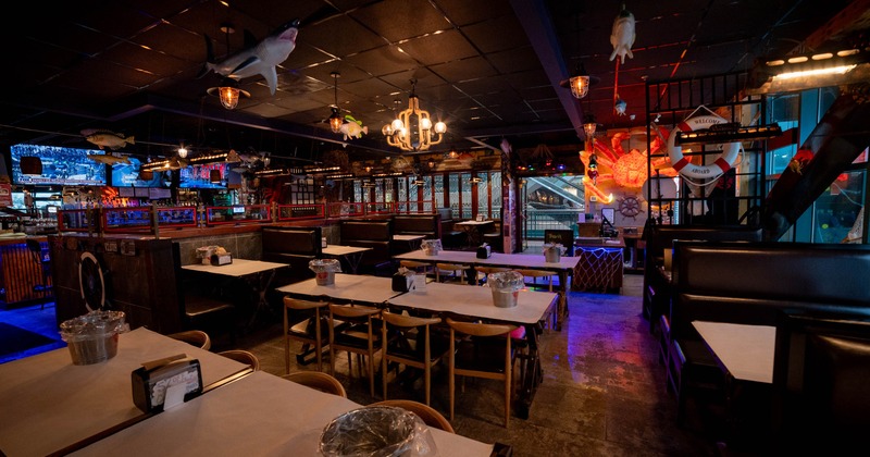 Interior dining area