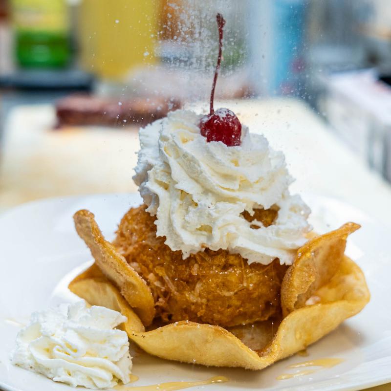 menu item 20 of 21, Fried Ice Cream