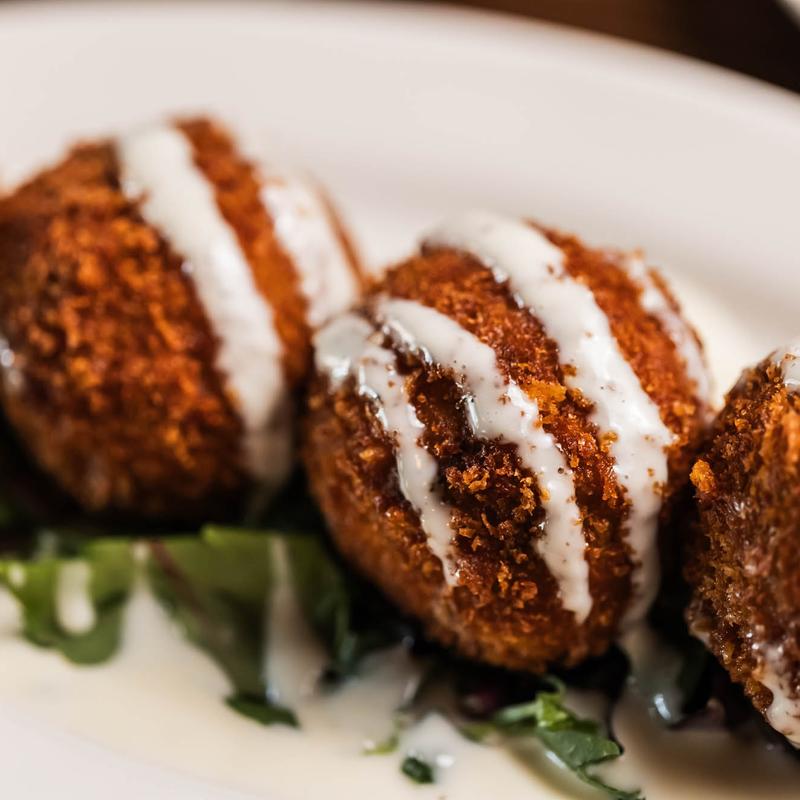 menu item 7 of 15, Crispy Potato Croquette