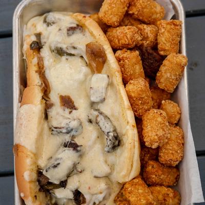 Cheese steak sandwich