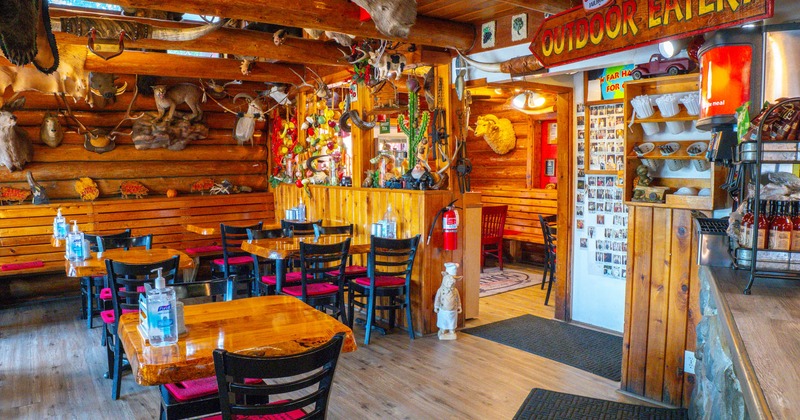 Interior, seating area