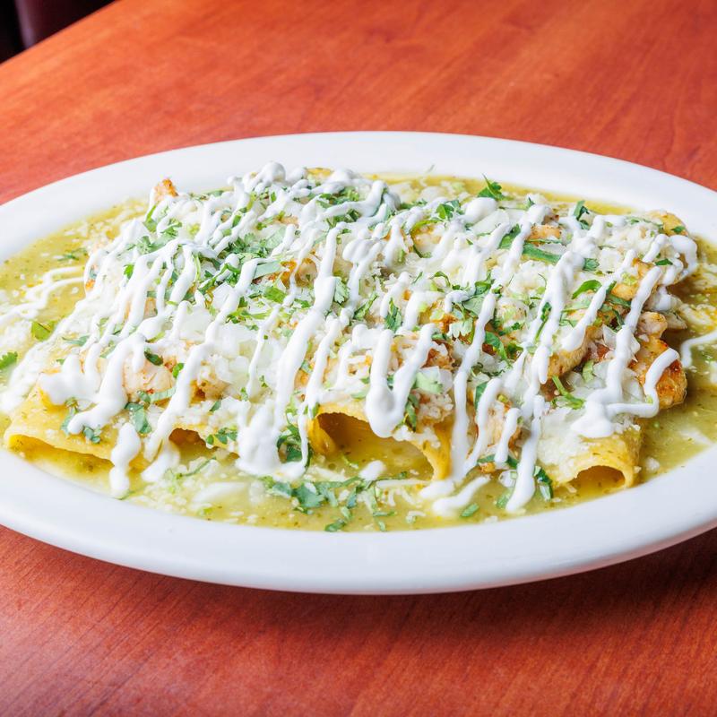 menu item 5 of 8, Enchiladas Suizas