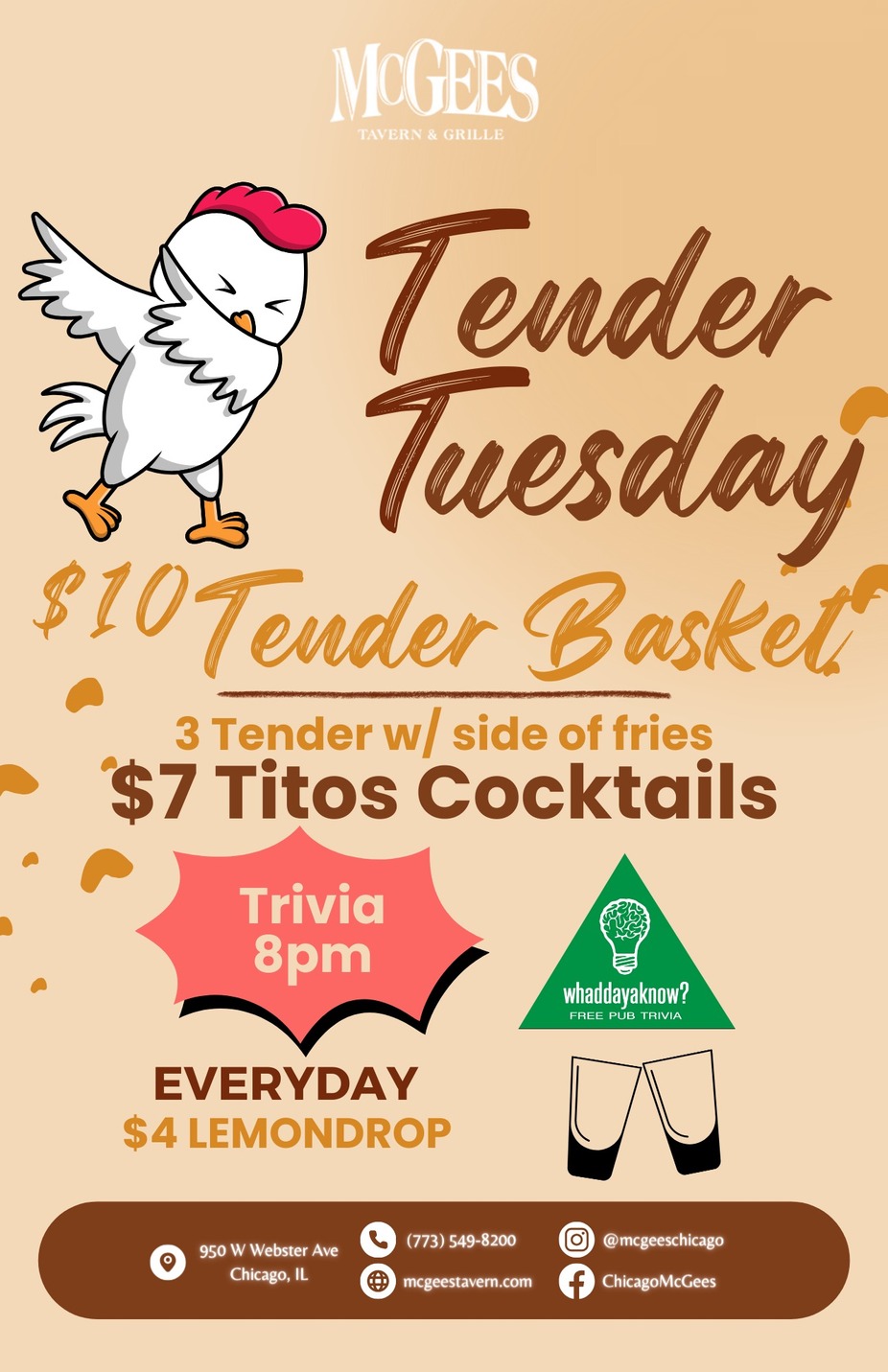 *New* Tender Tuesday! event photo