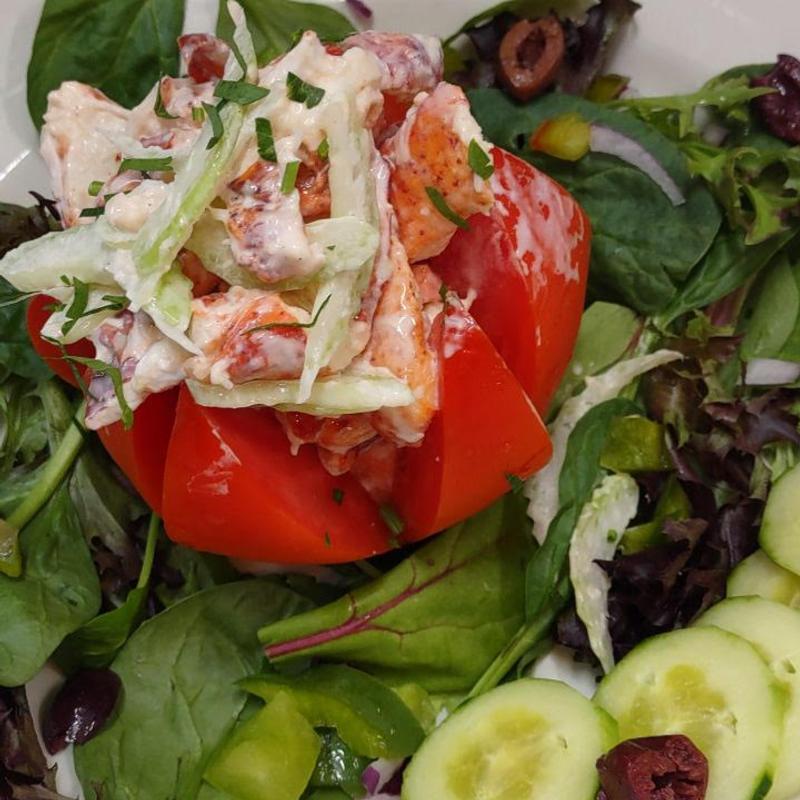 menu item 35 of 38, Jersey Tomato Stuffed w/ Lobster Salad