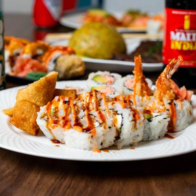 Sushi lunch special.