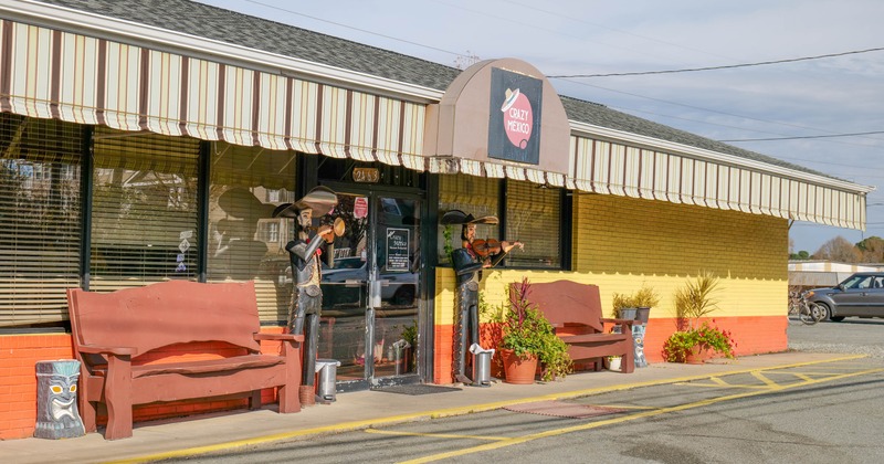 Exterior seating area