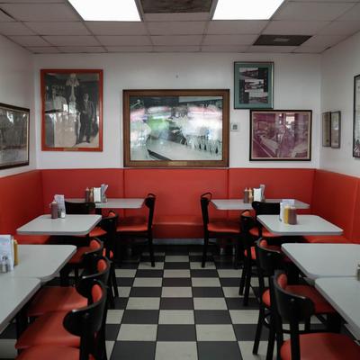 interior, dining tables.