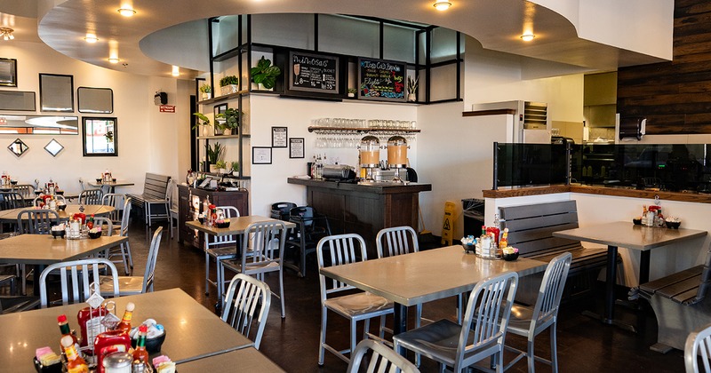 Interior, dining area