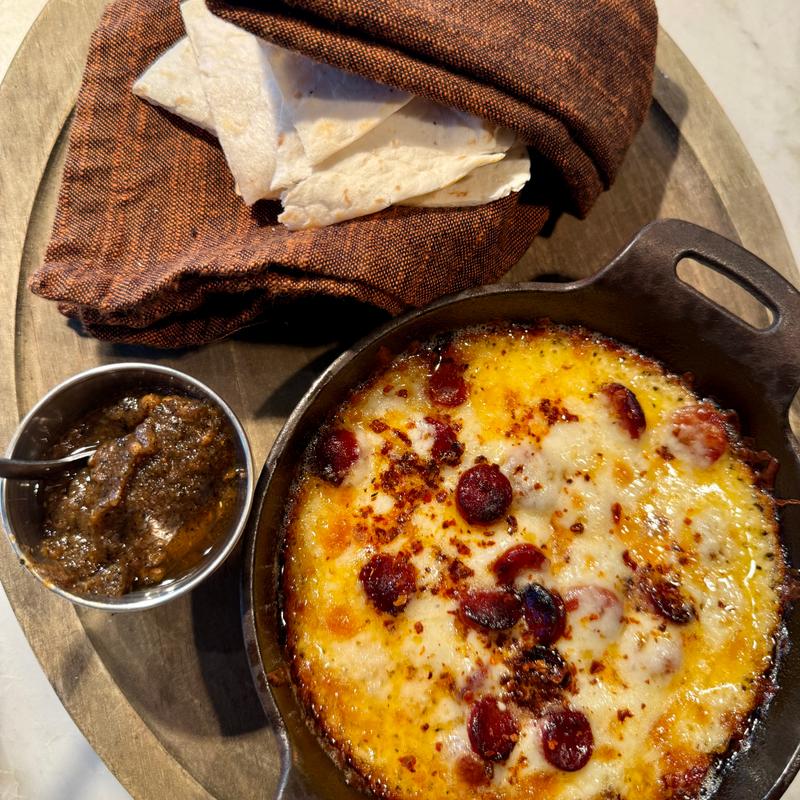 menu item 48 of 76, Queso Fundido (CG)