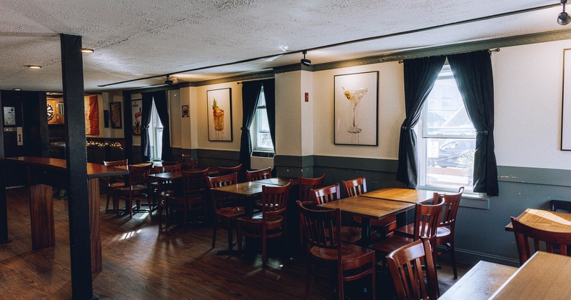 Interior, main seating area