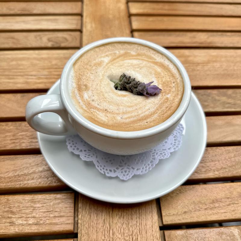 Lavender  Latte photo