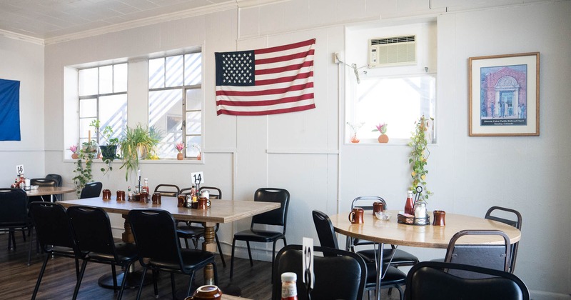 Interior, main dining area