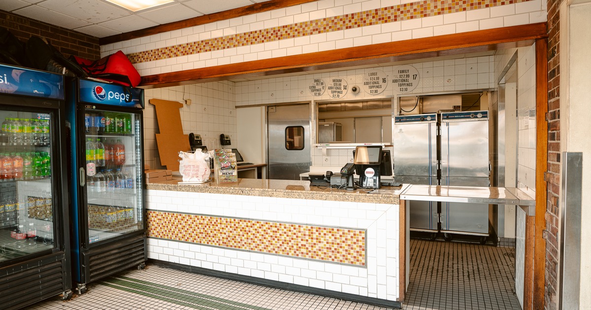 Interior, food counter