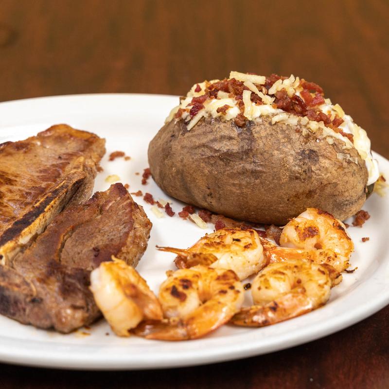 Steak with Shrimp Especial photo