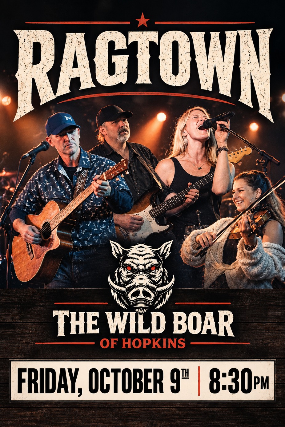Ragtown LIVE at the Wild Boar! event photo