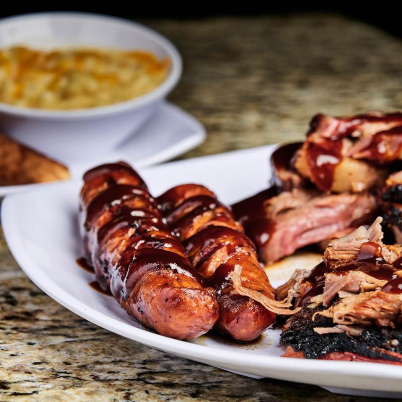 House Smoked BBQ Plate photo