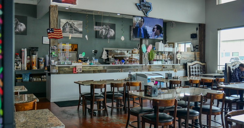 Interior, dining area
