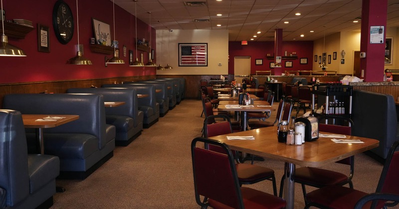 Interior, seating area