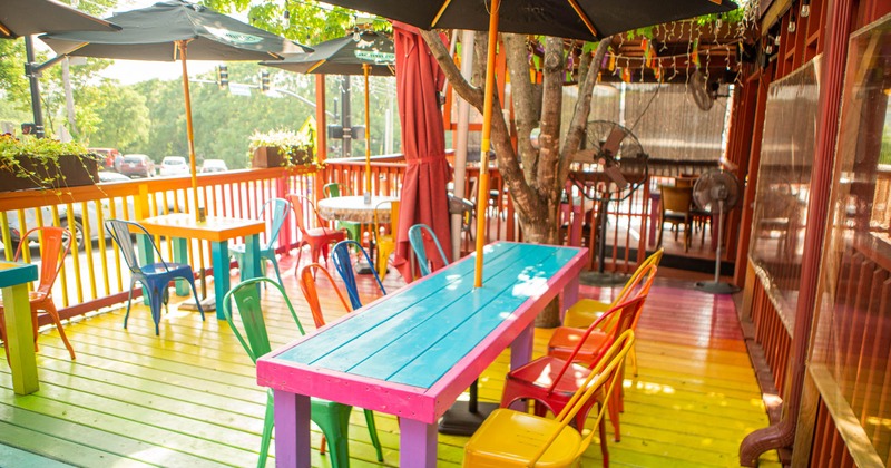 Exterior, patio area