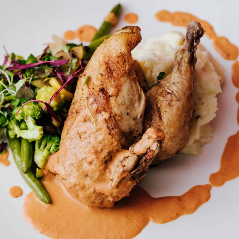 Roasted chicken photo