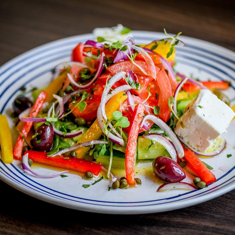 Greek Salad (Horiatiki) (GF) photo