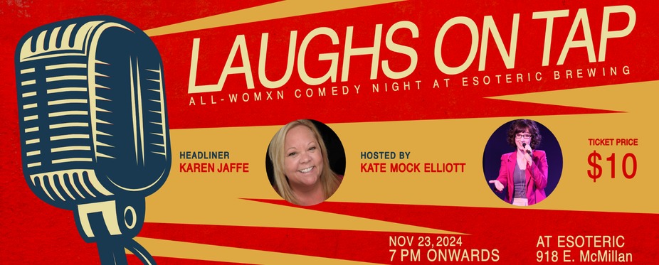 Laughs on Tap: All-womxn Comedy Night at Esoteric Brewing event photo