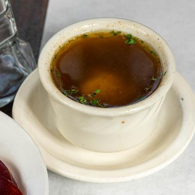 Liver Dumplings Soup.