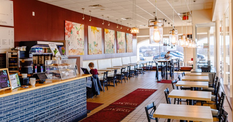 Interior, seating area
