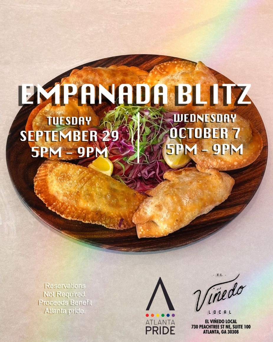 Empanada Blitz for Atlanta Pride event photo