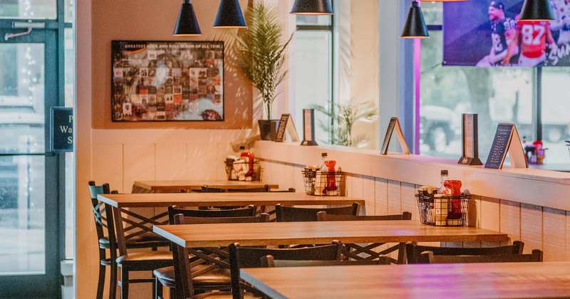 Dining area's interior
