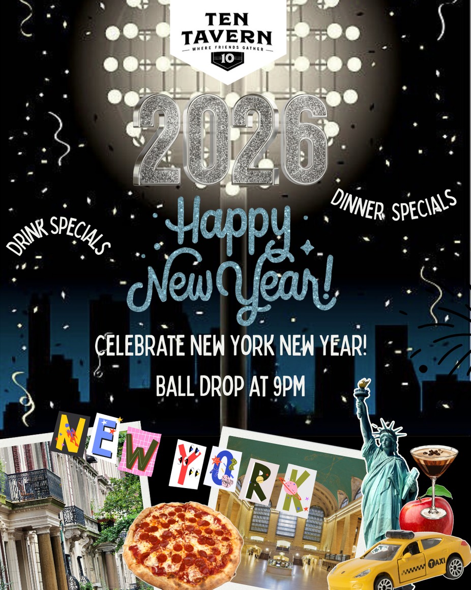 🗽✨ NEW YORK NEW YEAR at TEN TAVERN ✨🗽 event photo