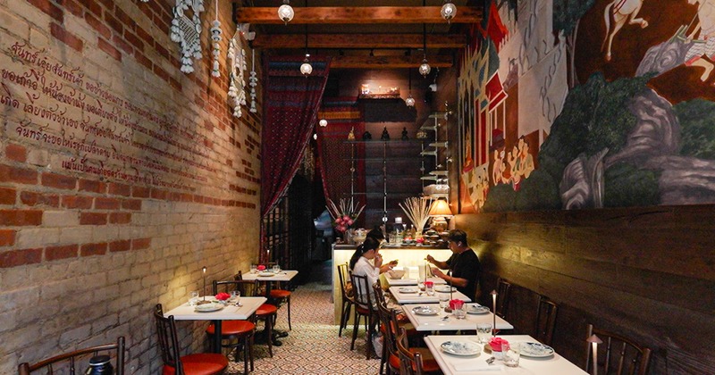 Interior, seating space