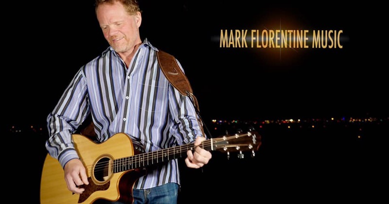 Musician playing guitar