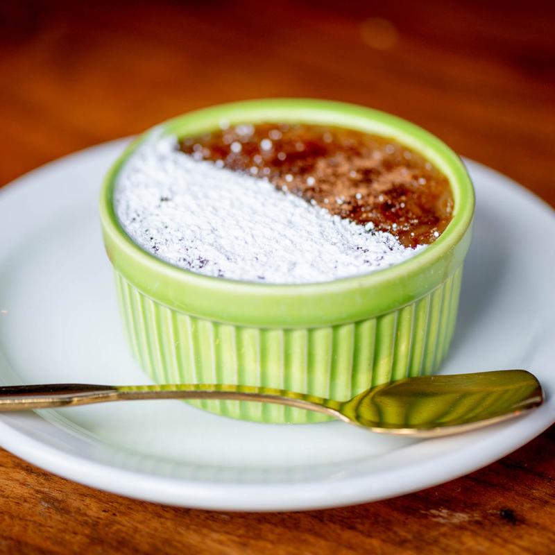 Wild Himalayan Red Rice Brûlée photo