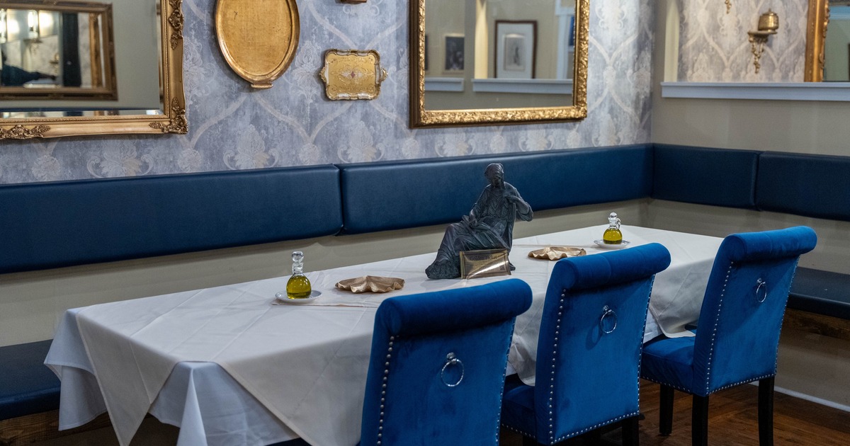 Interior, dining area