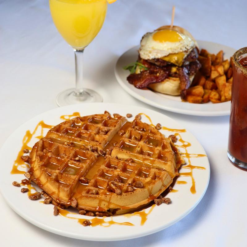 Salted Pecan Delight Waffle photo