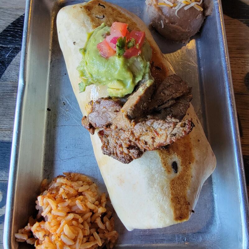 Marinated Steak Burrito photo