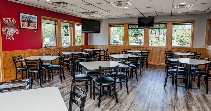 Interior, seating area