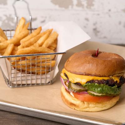 Cheeseburger and Fries.