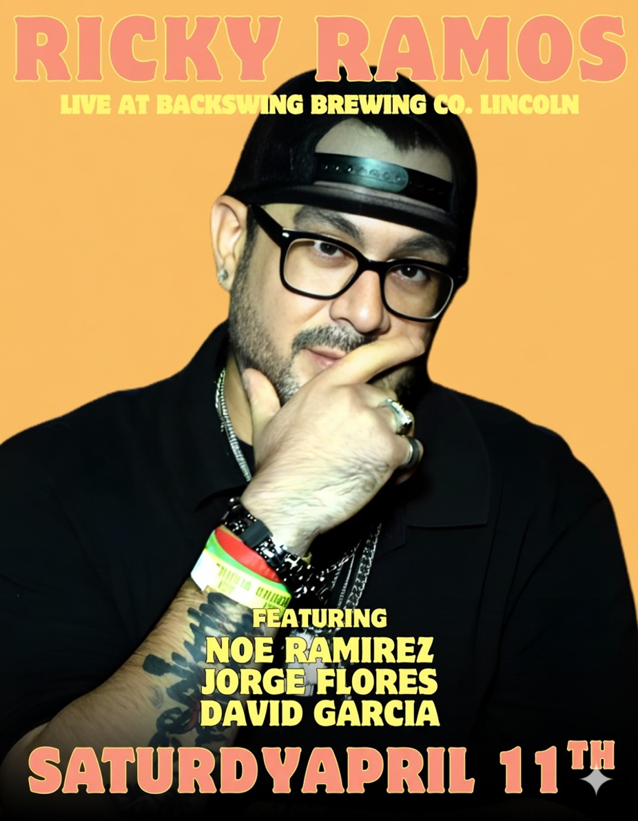 Ricky Ramos Standup Comedy Night at Backswing Brewing Co. (Lincoln) event photo
