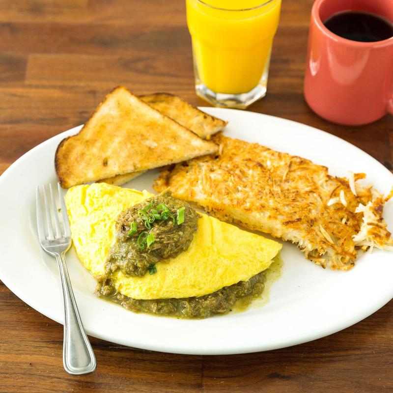 Chile Verde Omelet photo