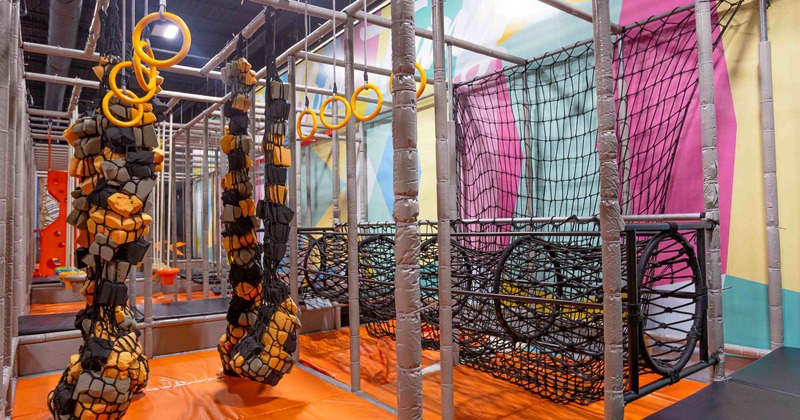 Indoor, kids playground